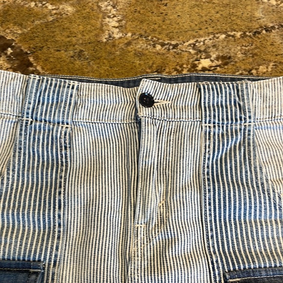Levi’s engineer stripe denim skirt size 28 - Picture 4 of 10
